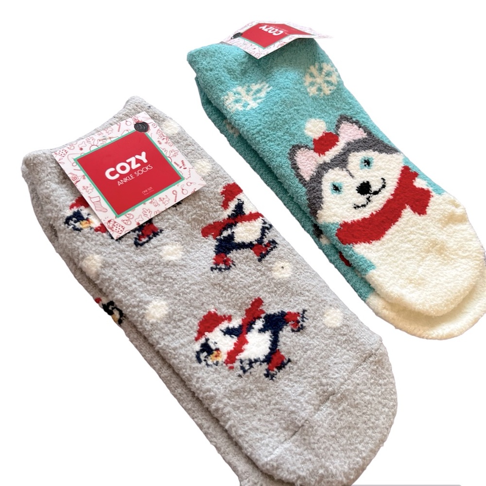 Cozy winter ankle socks (2)